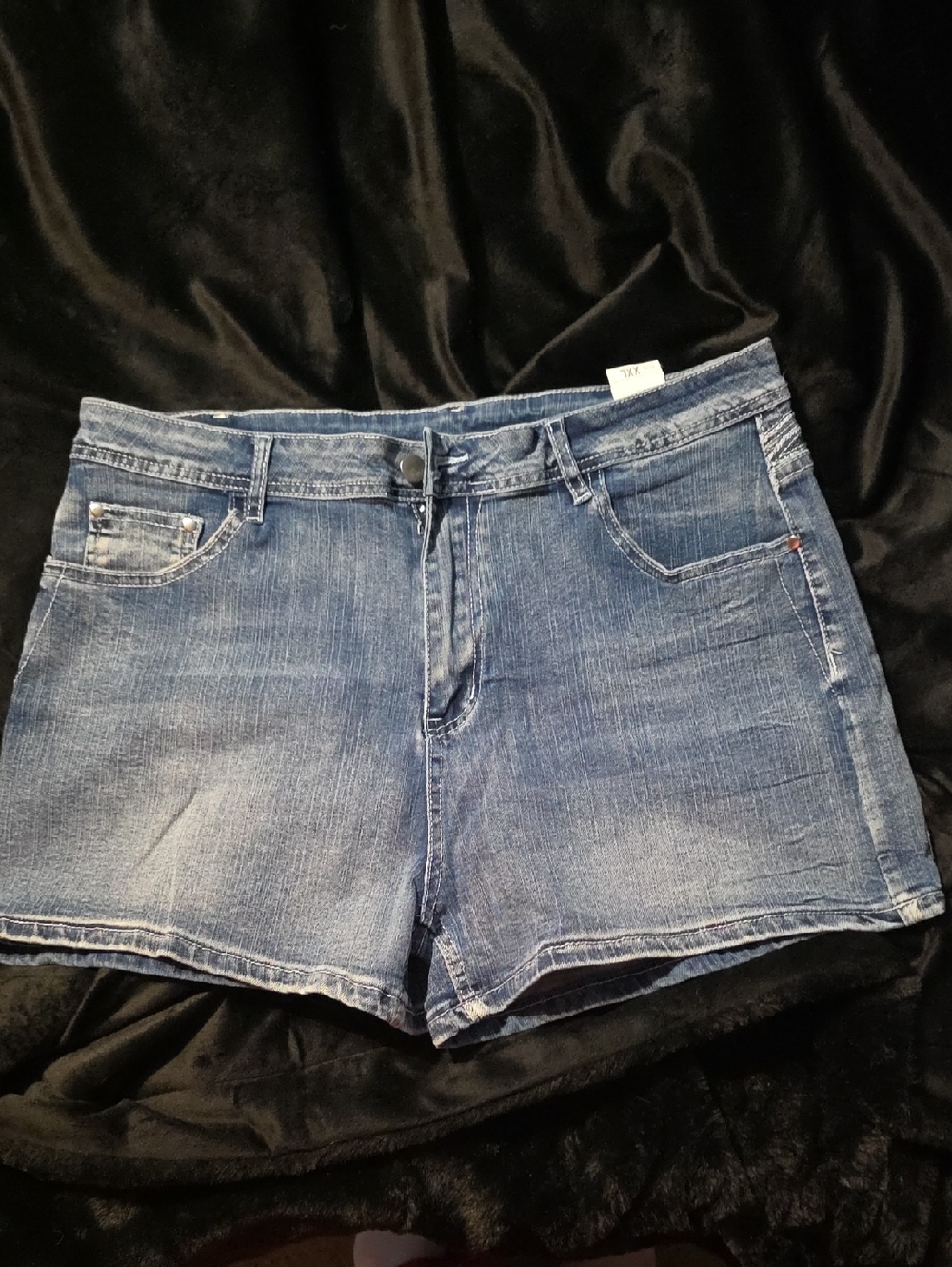 Classic Blue Denim Women’s Shorts